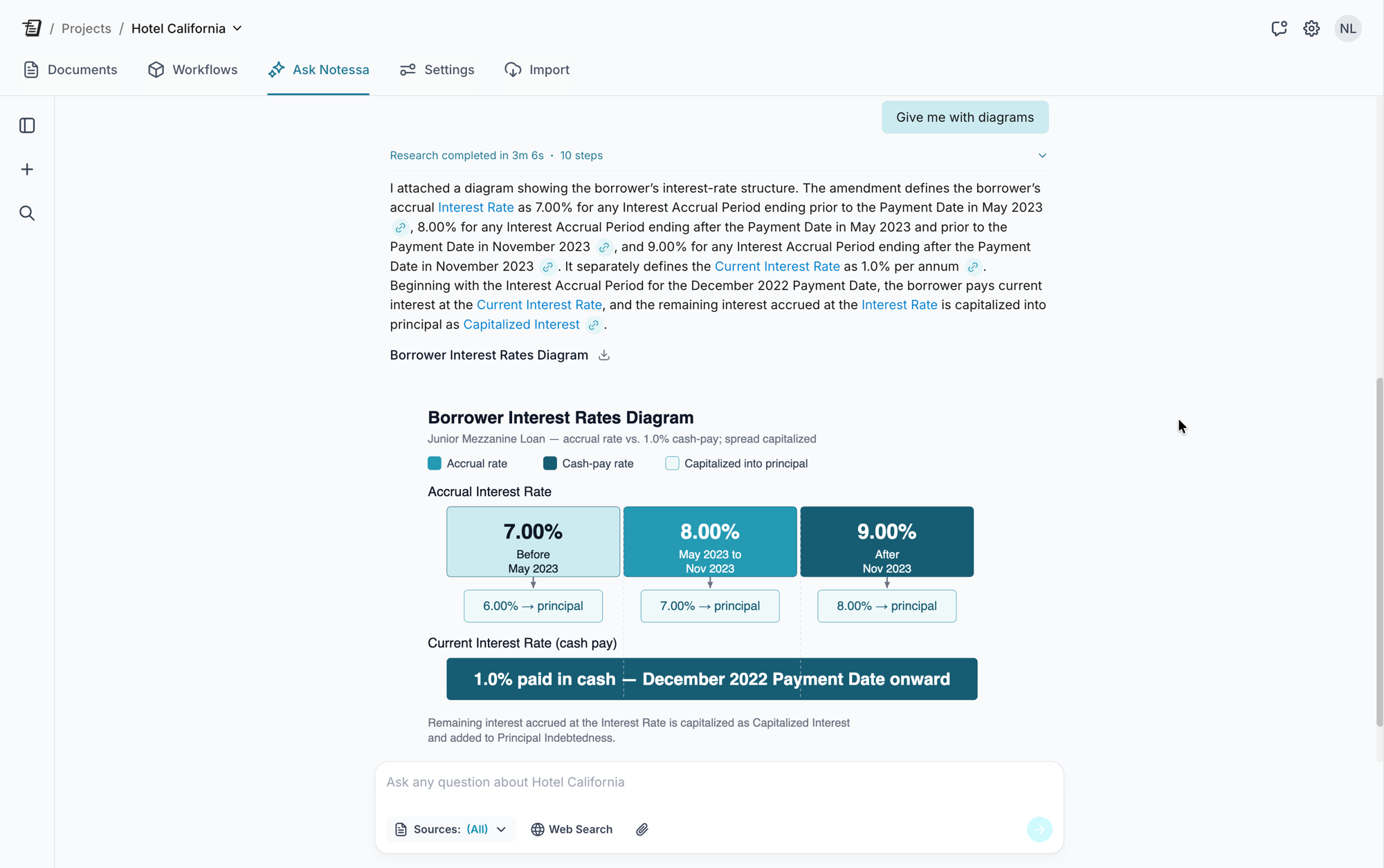 Notessa — document Q&A with page-level citations